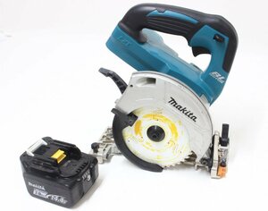 1K246 makita マキタ 125mm 充電式 マルノコ HS470D 動作確認済み　14.4V 3.0Ah バッテリー1個付き【ニューポーン】