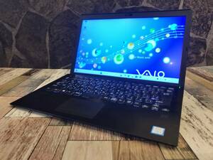 【良品】VAIO ProPG VJPG11C11N/Corei5 8250U 1.6GHz/SSD256GB/8GB/13.3FHD/Win11Pro/office2021/カメラ/A503