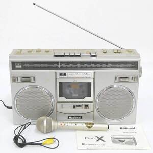 ナショナル National ラジカセ RX-5100 昭和 レトロ AM FM ラジオ カセット レコーダー Kキ31