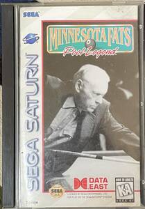 セガサターン 海外版MINNESOTA FATS Pool Legend