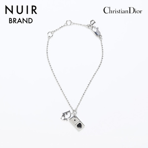 クリスチャンディオール Christian Dior ブレスレット ロゴ　ハート シルバー