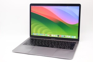 中古良品 2K対応 13.3型 Apple MacBoko Air A1932 macOS 14 sonoma 八世代 i5-8210Y 8GB NVMe 256GB-SSD カメラ 無線 管:1758m