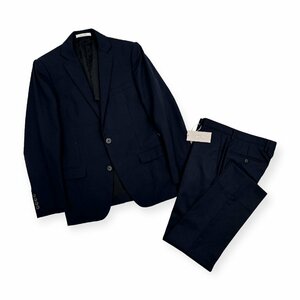 上下◆Calvin Klein カルバンクライン セットアップ スーツ テーラードジャケット スラックスパンツ 34/30 /タグ付き/未使用品/紺/ネイビー