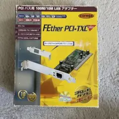 ⭐️匿名配送⭐️PCI バス用 100M / 10M LAN アダプター