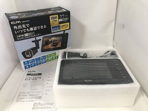 ☆未使用☆ELPA エルパ 工事不要 ハイビジョン ワイヤレスカメラ&モニター CMS-H7210 防犯 セキュリティ