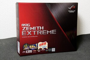 【新品 未使用！】ASUS E-ATXマザーボード ROG Zenith Extreme X399 SocketTR4