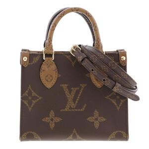 LOUIS VUITTON （ルイヴィトン） オンザゴーBB バッグ ハンドバッグ monogram-reverse Brown M46839 unused:S【ROS】