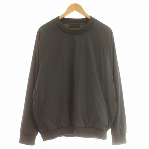 ソフネット SOPHNET. 21AW INSULATION CREWNECK TOP クルーネック プルオーバー 裏ボア 長袖 M グレー