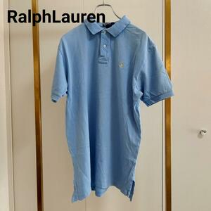 ラルフローレン/RalphLauren/Lサックスブルー/ポロシャツ
