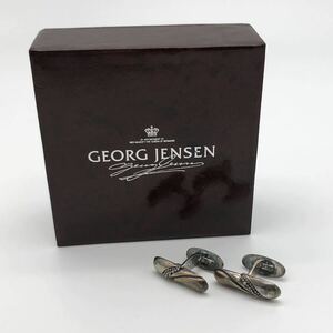 Georg Jensen ジョージ ジュンセン カフス カフリンクス オールド ヴィンテージ シルバー P2402