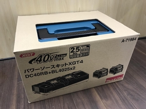 008●未使用品・即決価格●マキタ パワーソースキットXGT4 A-71984 DC40RB+BL4025×2