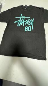 STUSSY LOCAL Tシャツ　MTYM 松山チャプト限定　サイズXL　ブラック　背番号80