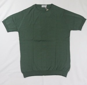 新品 John Smedley　ジョンスメドレー 最高級シーアイランドコットン Lサイズ Tシャツ　PALM