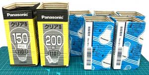 #2661E Panasonic　クリア電球200型/L110V200W＊2個　耐熱電球/RC110V100WL＊5個