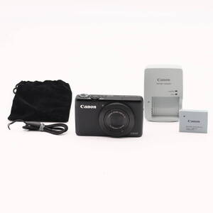 Canon デジタルカメラ PowerShot S200(ブラック) F値2.0 広角24mm 光学5倍ズーム PSS200(BK) #3753