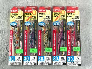 5個セット YO-ZURI ヨーヅリ アオリーQ FIN ACE フィンエース 3.0号 エギ 餌木 釣り 釣具 A106