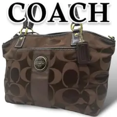 COACH コーチ トートバッグ シグネチャー A4収納可 F18034