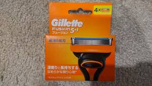 ☆ 新品☆未開封☆ ☆送料無料☆ P&G ジレット Gillette フュージョン5+1 替刃４個入り