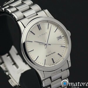 1円～◎美品◎SEIKO セイコー GS グランドセイコー デイト メンズ クォーツ SBGF013 8J56-7000◎