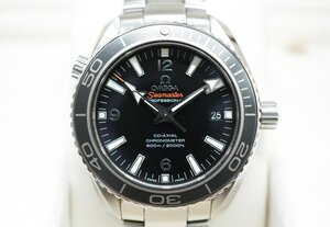 1円スタート！【美品】OMEGA オメガ Seamaster Planet Ocean 600M 42 mm 232.30.42.21.01.001 箱・保付き