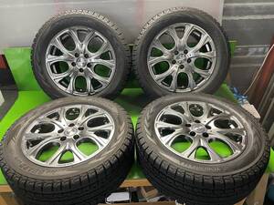 美品★JEEP ジープ レネゲードHV BV系★Team Sparco クリムソン 17X7.0J+40 5/100 ハブ65★アイスガード 235/55R17 2022年★17インチセット