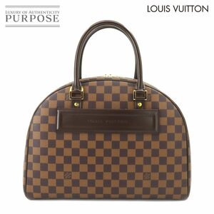 未使用 展示品 ルイ ヴィトン LOUIS VUITTON ダミエ ノリータ ハンド バッグ エベヌ ブラウン N41455 Damier Nolita Bag 90219065