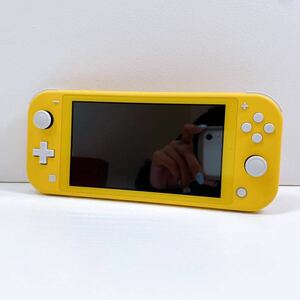 164【中古】Nintendo Switch Lite 本体HDH-001 イエロー ニンテンドー スイッチライト 任天堂 ゲーム機 動作確認 初期化済み 現状品