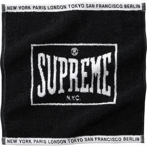 新品未使用 ★★ Supreme Box Logo ステッカー4枚 ★ Square Mini Towels 今治 タオル