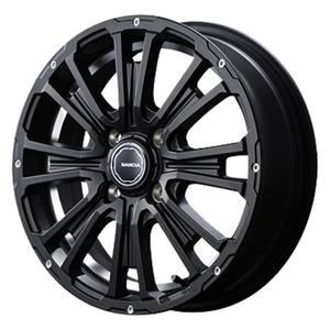 TOYO OPEN COUNTRY R/T 145/80R12 80/78N Garcia SS REVOLVER KC ブラック/アンダーカットDC 12インチ 4B+42 4H-100 4本セット