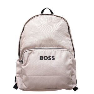 2024◆最新◆ボス◆バックパック はメゾンの ロゴ デザイン＆ 高機能ナイロン が狙い目 ベージュ◆HUGO BOSS リュック バッグ