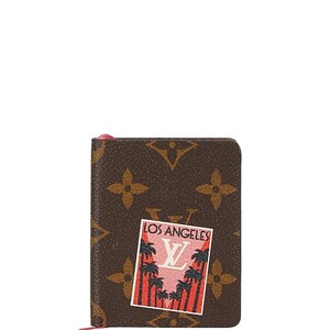 ルイ ヴィトン モノグラム ミニカルネ ジュール 手帳 メモ帳 GI0381 ブラウン ピンク PVC 紙 レディース LOUIS VUITTON 【中古】