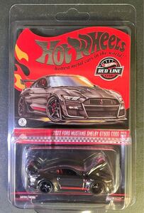 新品 2024 最新RLC限定 フォード マスタング シェルビー Ford Mustang Shelby GT500 Code Red レッドライン ホットウィール HOT WHEELS