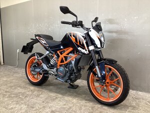 日曜～木曜現車確認可 要予約 390デューク 390DUKEJGJ42 車検残有 ローン可 KTM 車体 390cc 動画有 神奈川発(横浜物流)