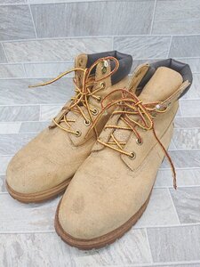 ■ Timberland ティンバーランド 12909 レースアップ プレミアム ブーツ サイズ23.0ｃｍ ベージュ レディース P