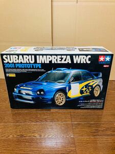 1円 TAMIYA タミヤ ミニ四駆 未組立 SUBARU IMPREZA WRC 2001 PROTOTYPE スバル インプレッサ 1/10 電動RC 4WDラリーカー No.12-019-26