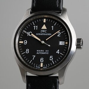 【OH済】IWC IW324101 パイロットウォッチ マークXII デイト 自動巻き メンズ トリチウム夜光 ポストヴィンテージ