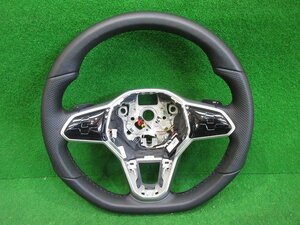 美品★ VW/フォルクスワーゲン ゴルフ8 CD系 純正 ステアリング/ハンドル/レザー 5H0 959 542 J 5H0959542J