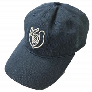 LOEWE ロエベ Eye Nature 6 Panel Cap アイネイチャー刺繍キャップ Free NAVY キャンバス ユニセックス ELN 帽子 mm9803