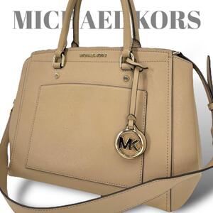 良品　MICHAEL KORS 2WAYショルダーバッグ　トートバッグ　MK