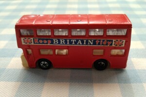 激レア・入手困難ミニカー(tomica)No.F15　　　　　　　【LONDON BUS　1/130】1977年当時物