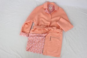 23AW エルメス HERMES シェーヌダンクル カシミヤ コート 3E0131D1　３４ レディース ジャケット　 IU1017/N20