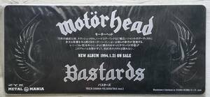 MOTORHEAD BASTARDS 店頭用ポップ　12㎝×28㎝　新品未開封