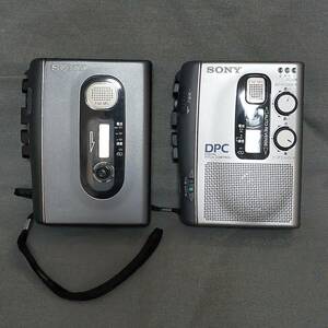 569/27　271239　SONY　ソニー　CASSETTE-CORDER　TCM-48　TCM-AP10　2点セット　おまとめ　現状品