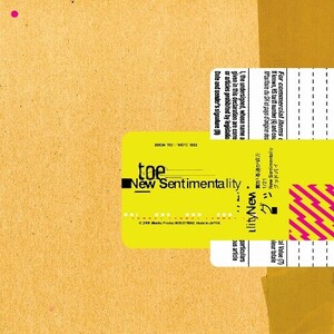 TOE / NEW SENTIMENTALITY (LTD / CARDBOARD SMEAR COLOR VINYL) (LP)