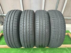 送料無料 195/65R15　DUNLOP ENASAVE EC204　2020年製造 中古タイヤ　4本セット