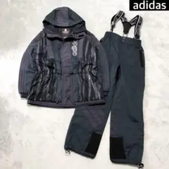 adidas セットアップ デサント製 スキー スノボ タイダイ vintage