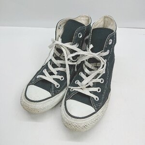 ◇ CONVERSE コンバース ハイカットスニーカー サイズ24.5 ブラック系 レディース E