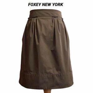 FOXEY NEW YORK 大きいサイズ タックスカート