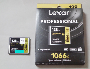 ☆ Lexar レキサー 128GB CFカード コンパクトフラッシュカード 1066X　実用品 N1 ☆