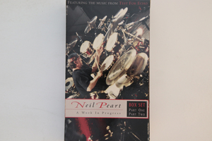 輸入2discs VHS Neil Peart A Work In Progress Part One / Two VHO293 DCI /00600